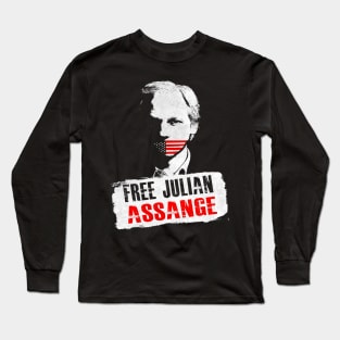 Free Julian Assange Long Sleeve T-Shirt